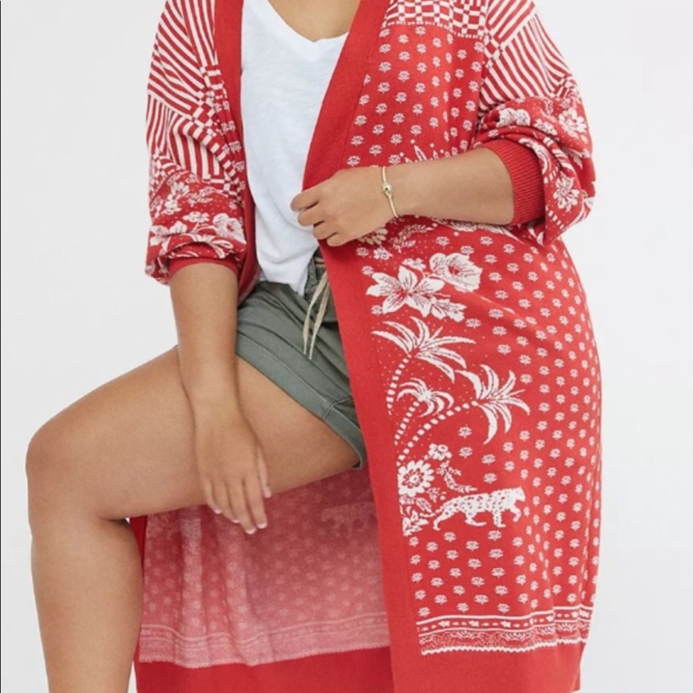 Anthropologie FARM RIO duster sweater NWT